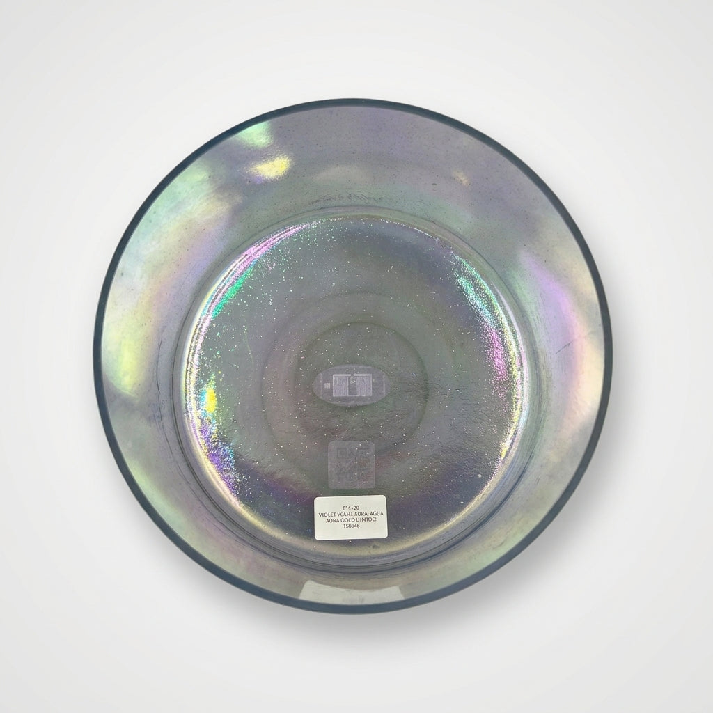 8" F+20 Violet Flame Aura, Aqua Aura Gold (Inside)