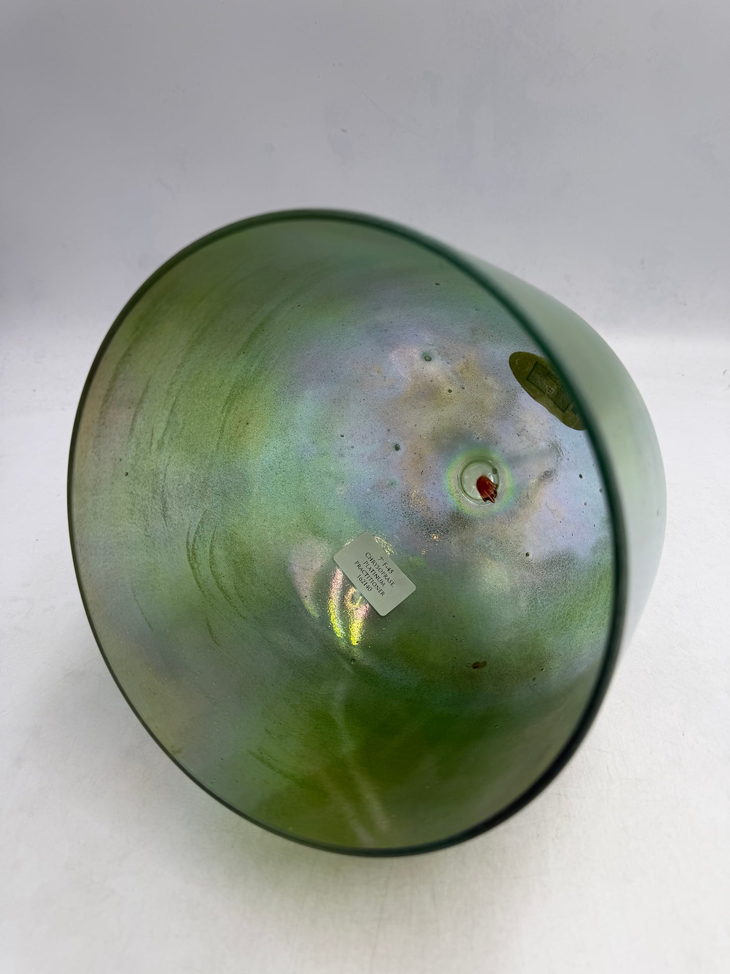 7" F+45 CHRYSOPRASE, PLATINUM PRACTITIONER