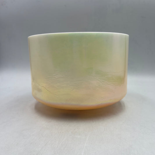 9" C-15 MOTHER OF PLATINUM LAUGHING BUDDHA BASE FROSTED INSIDE