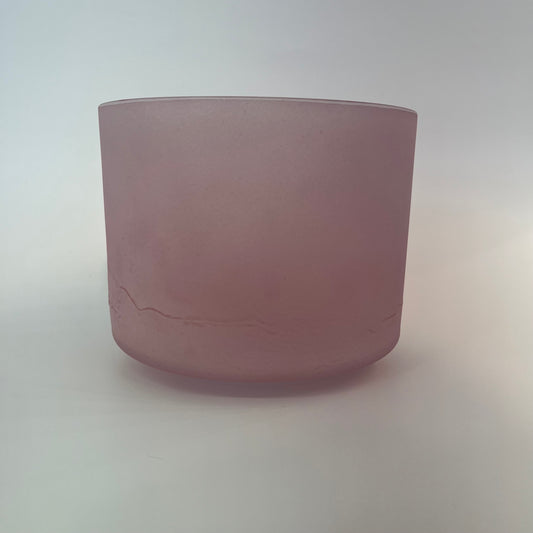 8" E+30 PHENACITE, PINK AURA GOLD FROSTED