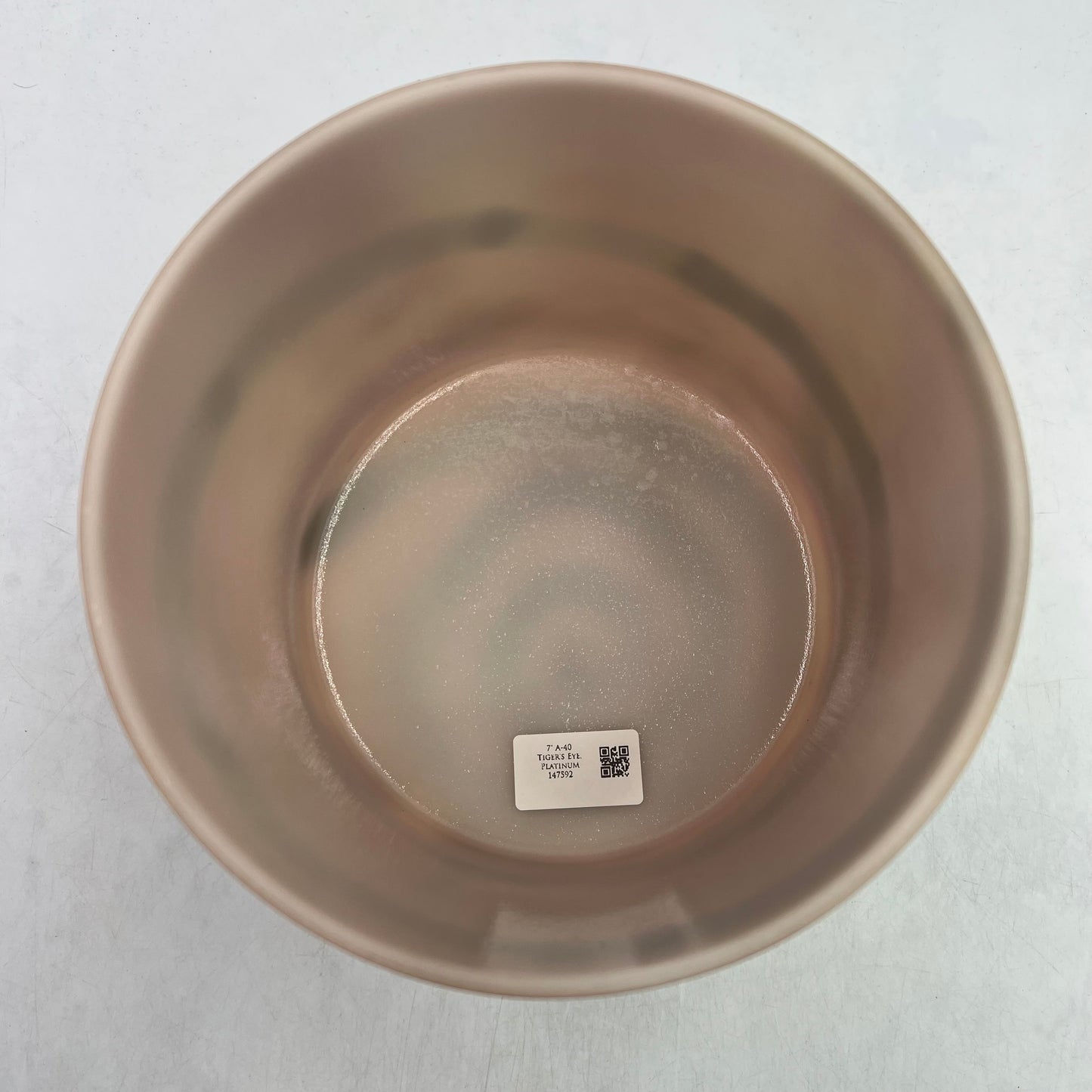 7" A-40 TIGER'S EYE, PLATINUM