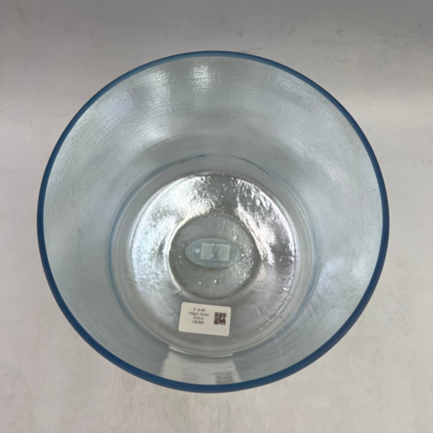 6" A+45 Aqua Aura Gold