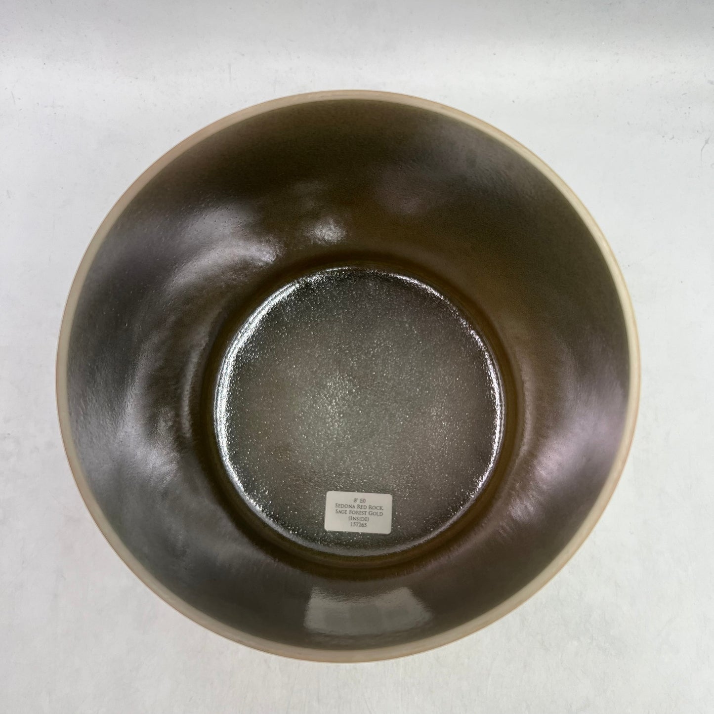 8" E0 Sedona Red Rock, Sage Forest Gold (Inside)
