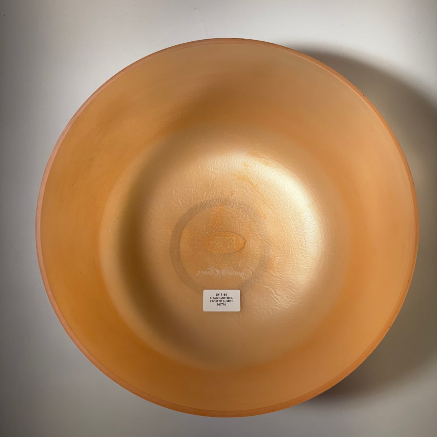 10" B+10 GRANDMOTHER FROSTED (INSIDE)