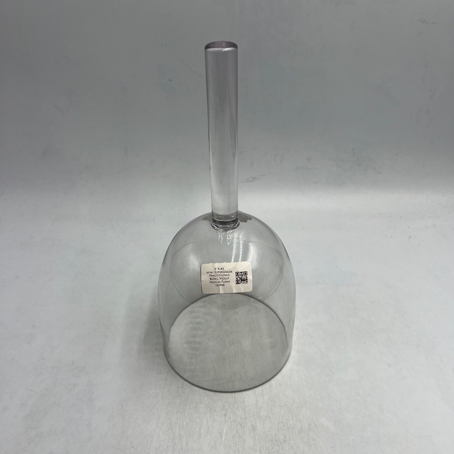 5" F+40 Mini SuperGrade Practitioner Bowl, Violet Indium Flame