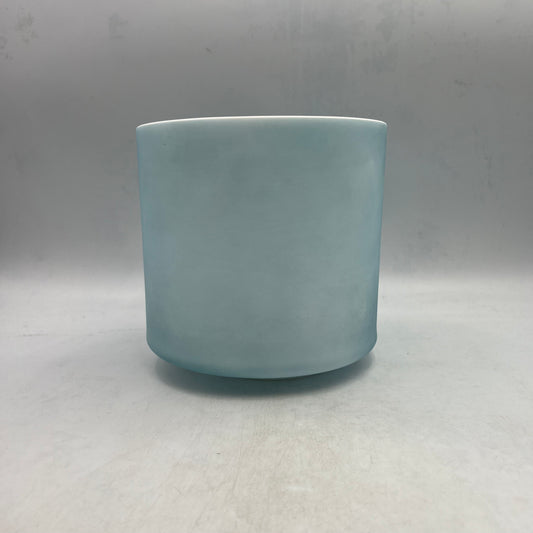 8" E-30 OCEAN GOLD FROSTED (INSIDE) FROSTED