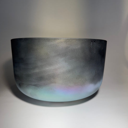 12" E+45 SHUNGITE, PLATINUM (INSIDE) FROSTED