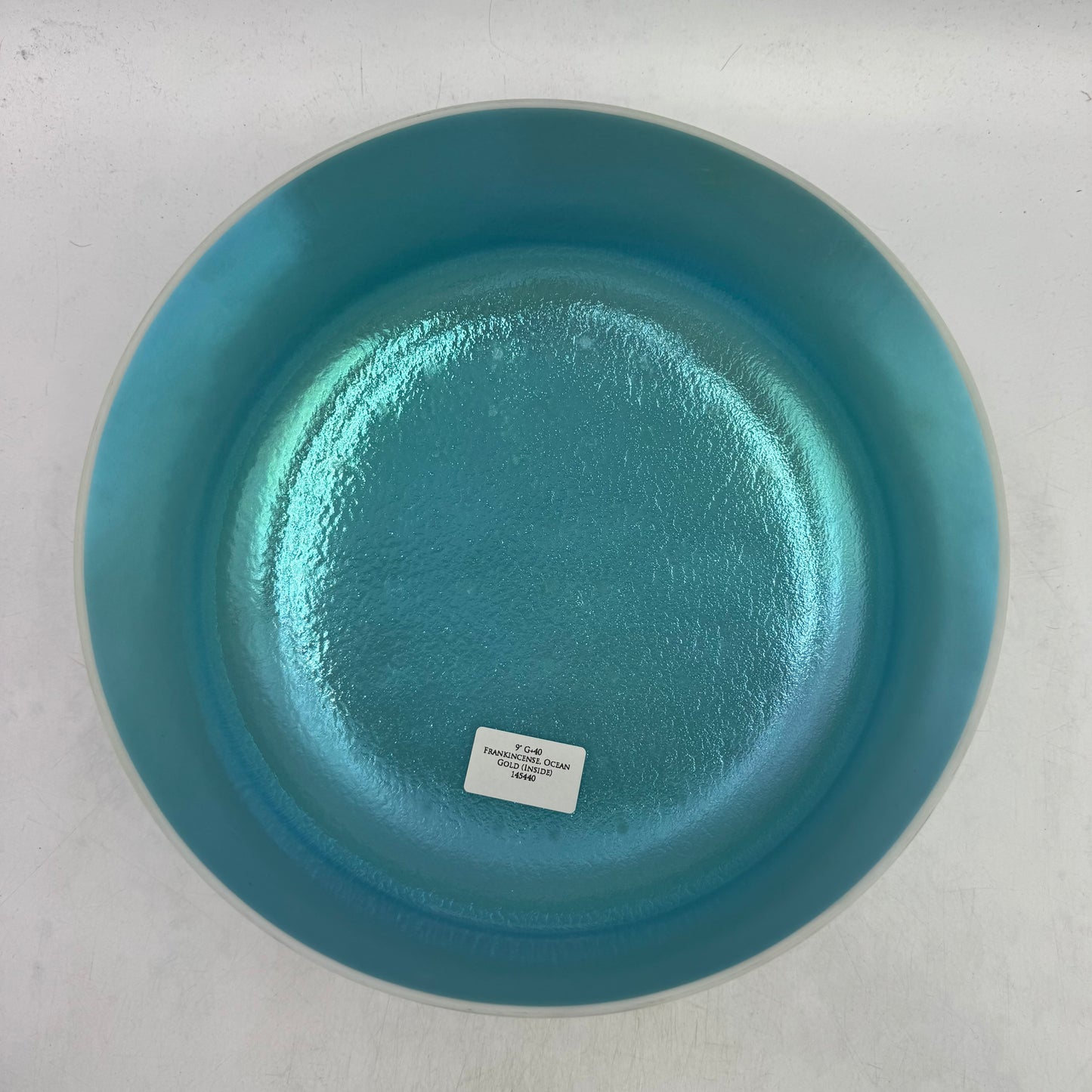 9" G+40 FRANKINCENSE, OCEAN GOLD (INSIDE)