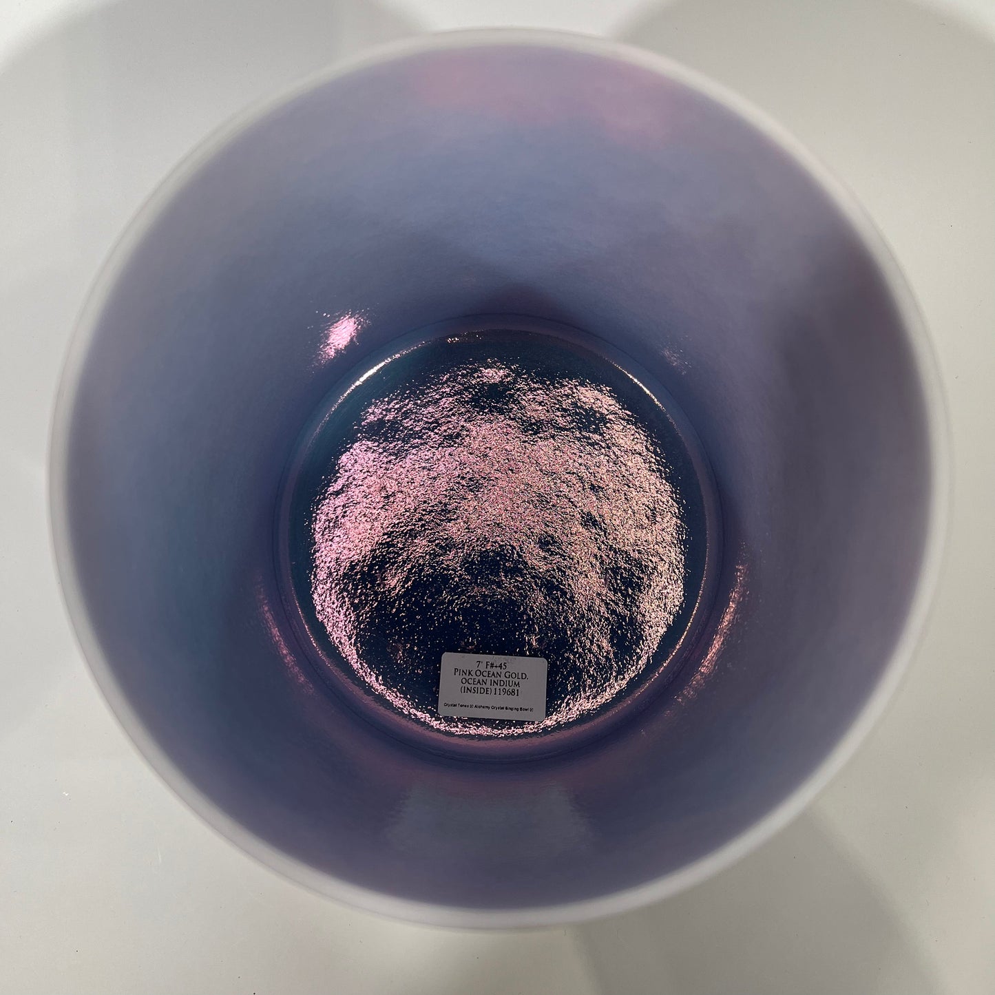 7" F#+45 PINK OCEAN GOLD, OCEAN INDIUM(INSIDE)