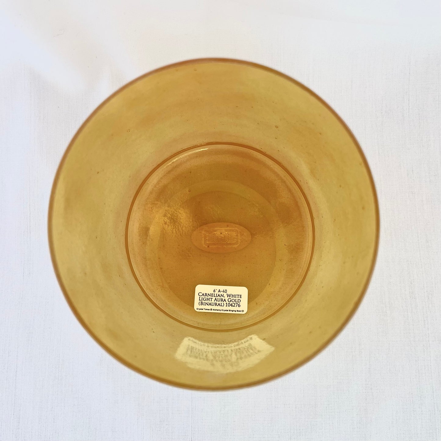 A-40 CARNELIAN, WHITE LIGHT AURA GOLD (BINAURAL)