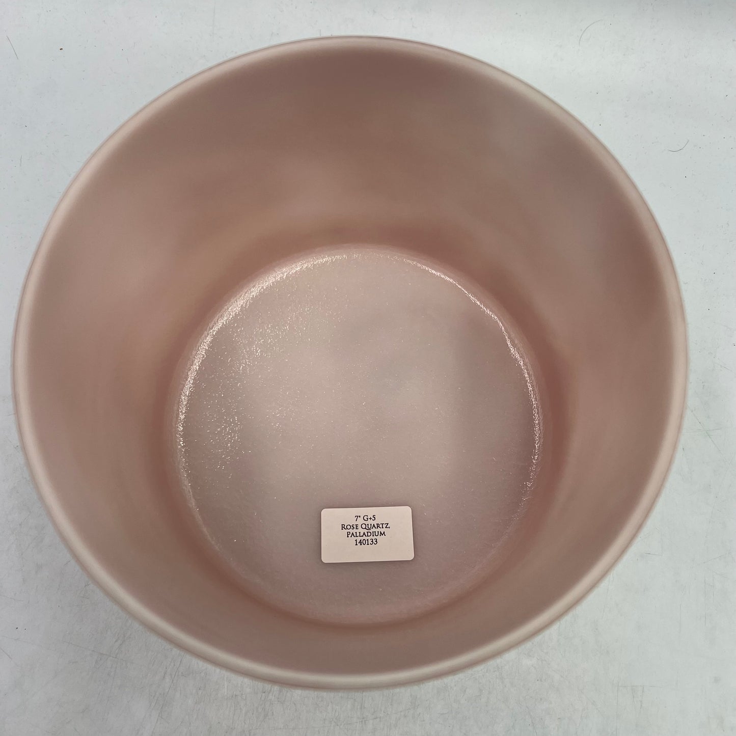 7" G+5 ROSE QUARTZ, PALLADIUM