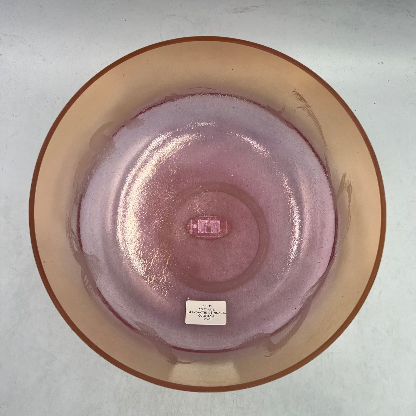 9" D-45 AZEZTULITE, GRANDMOTHER, PINK AURA GOLD