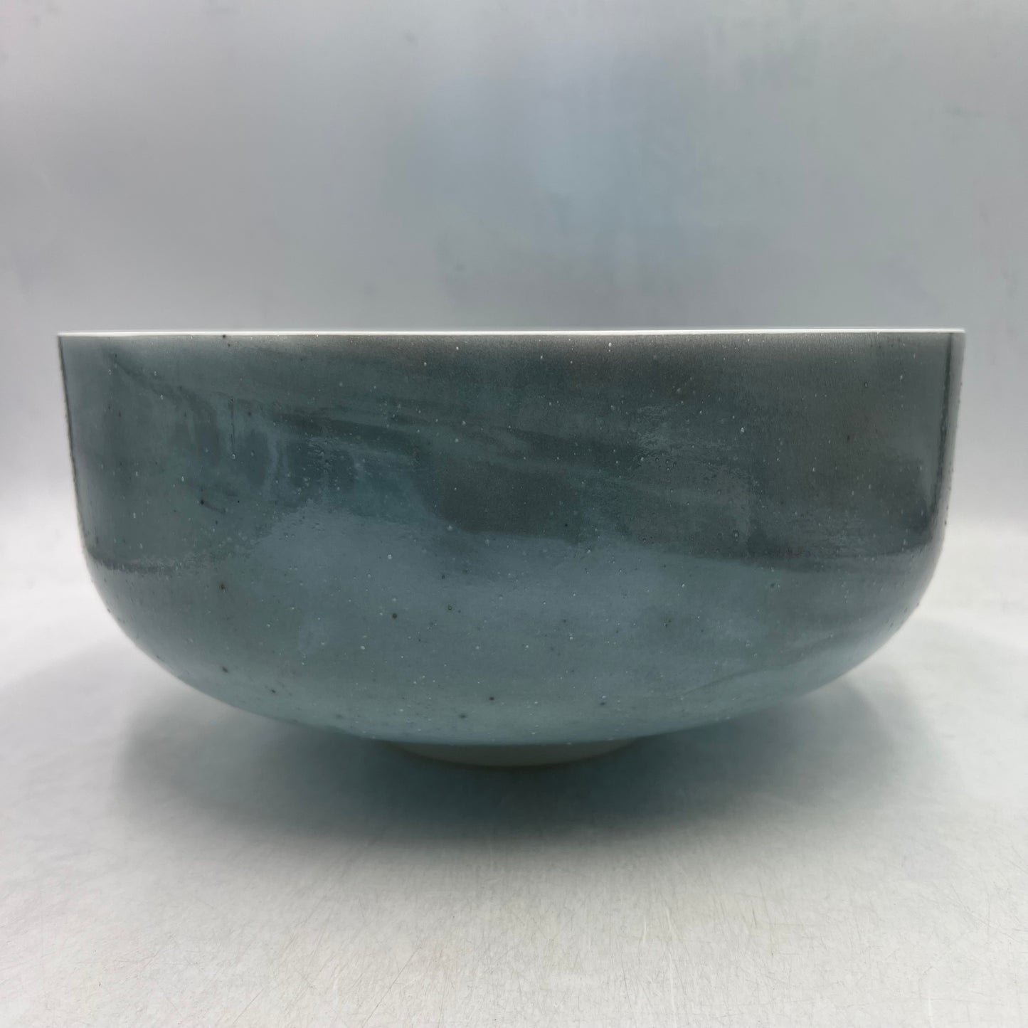 12" D#-45 Moldavite, Ocean Gold (Inside)
