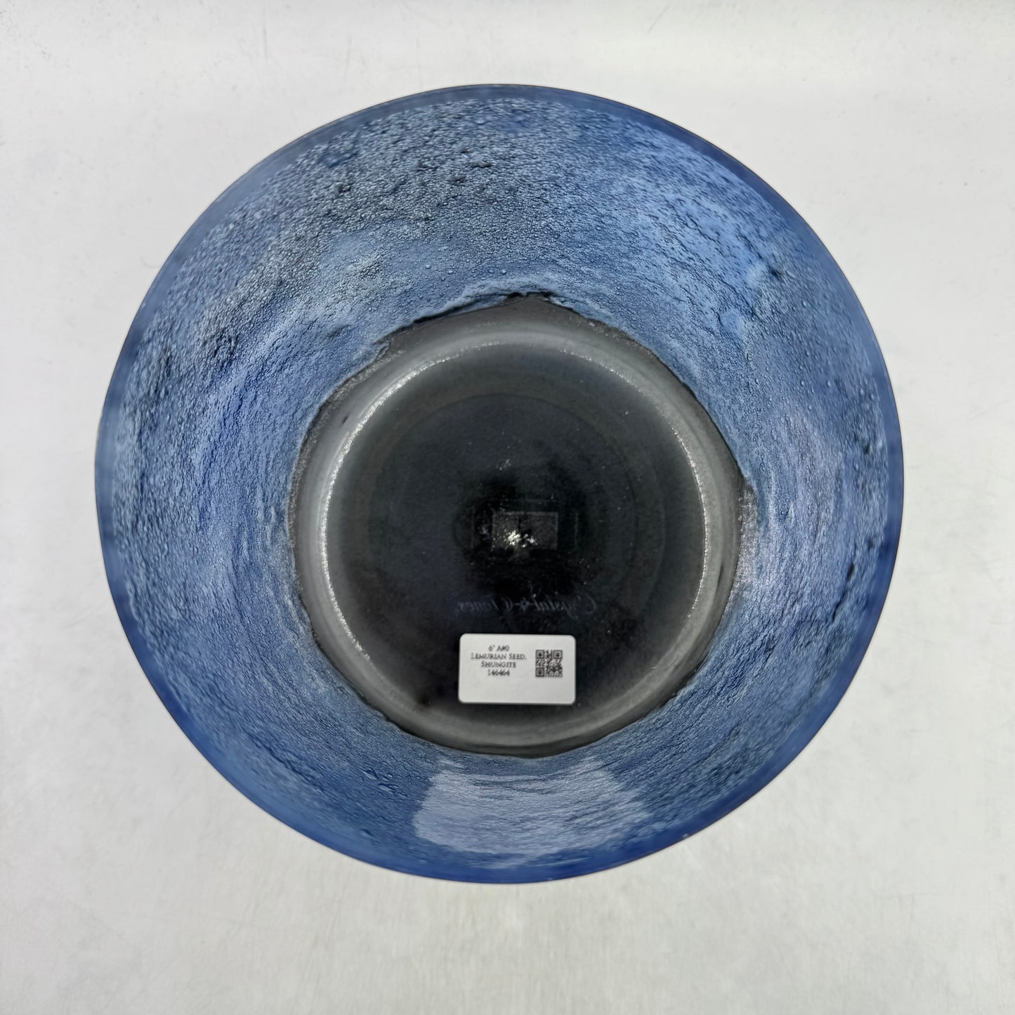 6" A#0 LEMURIAN SEED, SHUNGITE