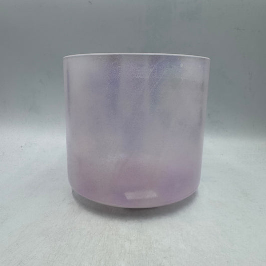 8" F#-25 DEAD SEA SALT, VIOLET FLAME AURA