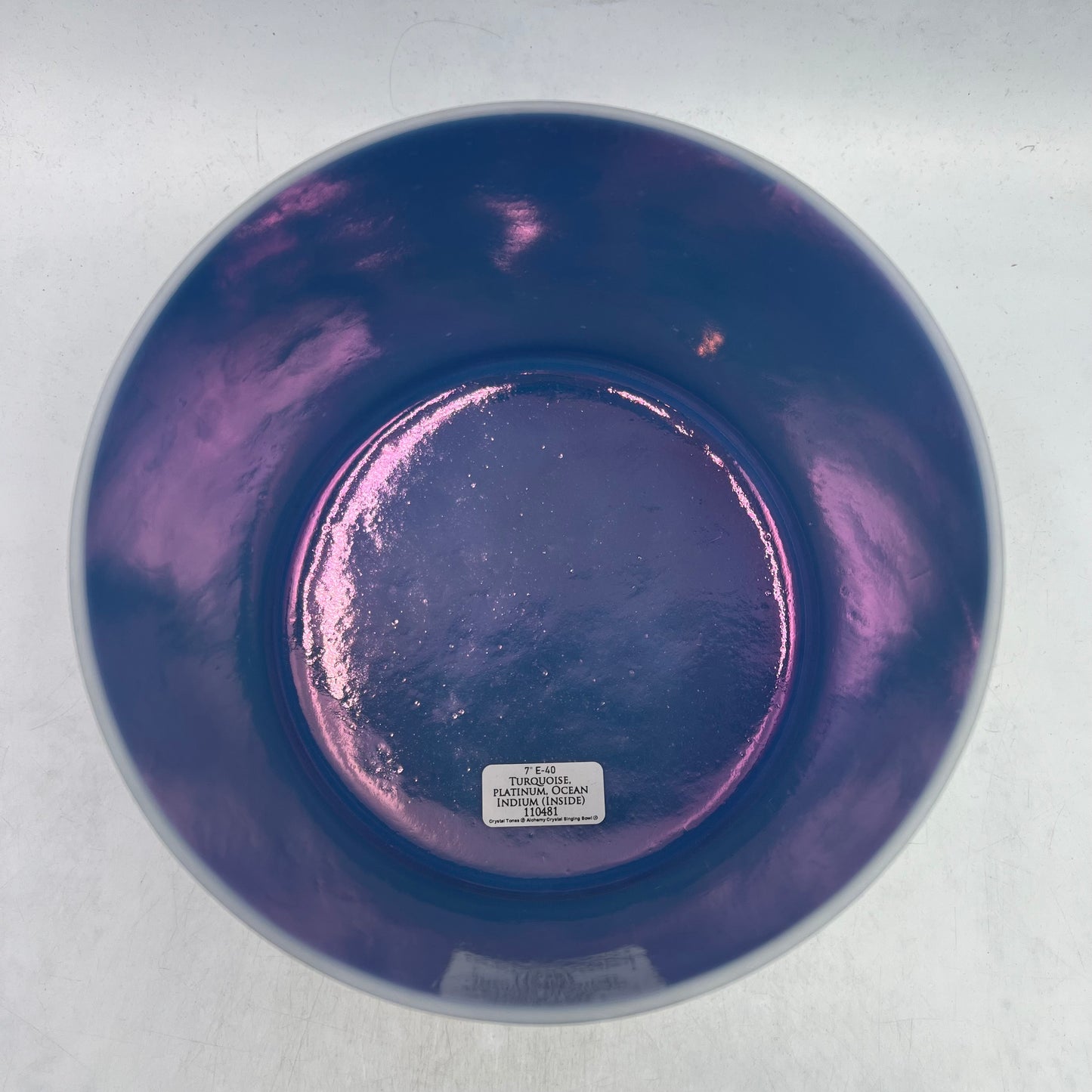 7 E-40 TURQUOISE, PLATINUM, OCEAN INDIUM(INSIDE)