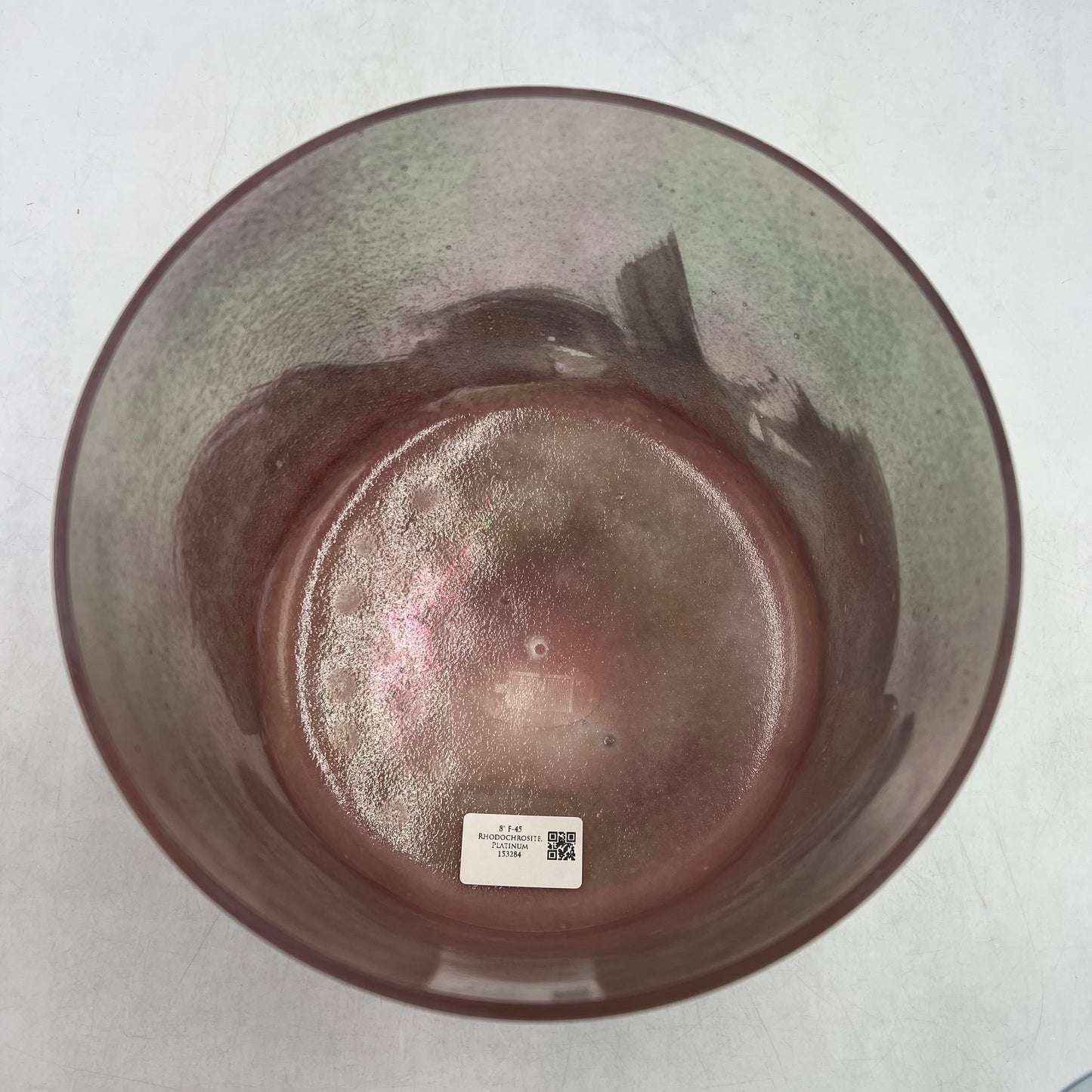8" F-45 RHODOCHROSITE, PLATINUM PRACTITIONER