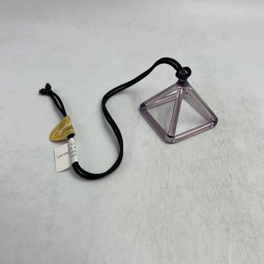 2" G#+40 Lavender Aura Gold, Pyramid
