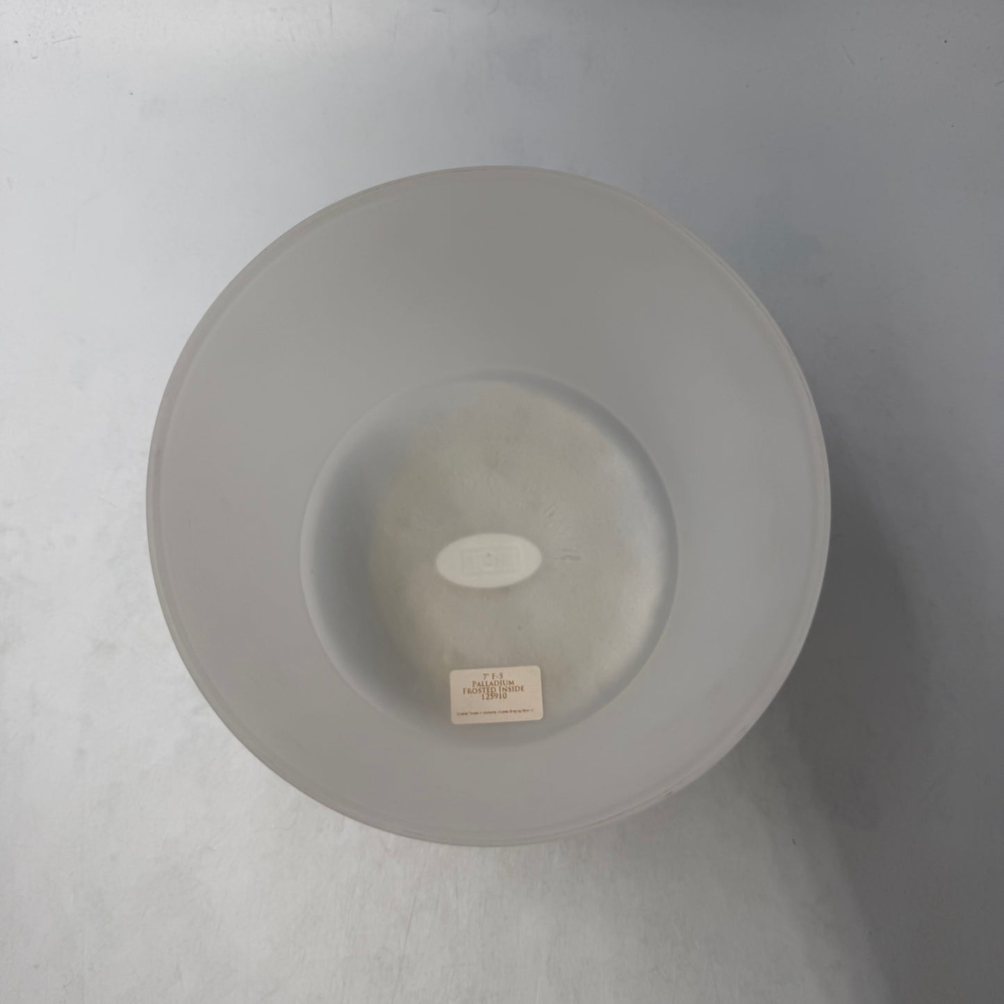 7" F-5 PALLADIUM TALL BOWL