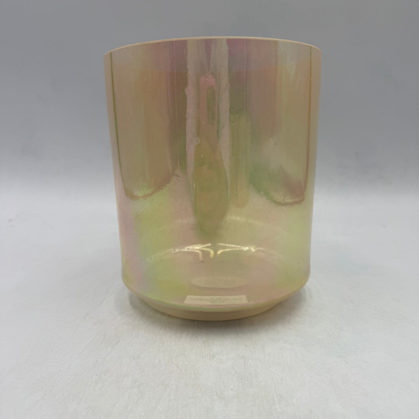 6" A+30 IMPERIAL TOPAZ, PLATINUM, WHITE LIGHT AURA GOLD