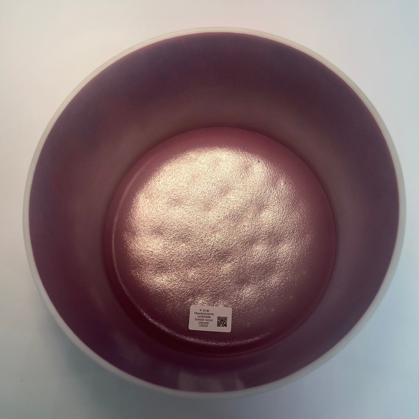 9" D+30 FRANKINCENSE, LAVENDER SUNSET GOLD (INSIDE)