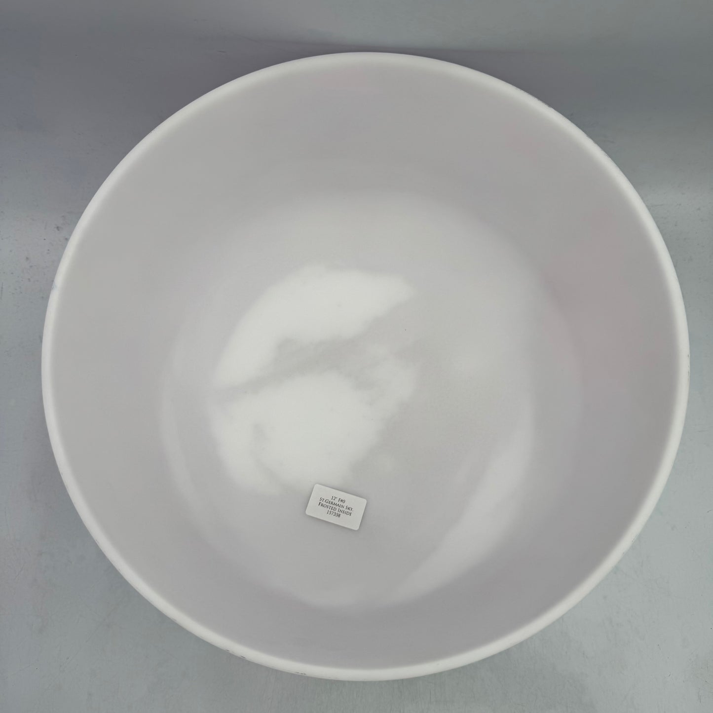 12" F#0 ST. GERMAIN SKY FROSTED INSIDE