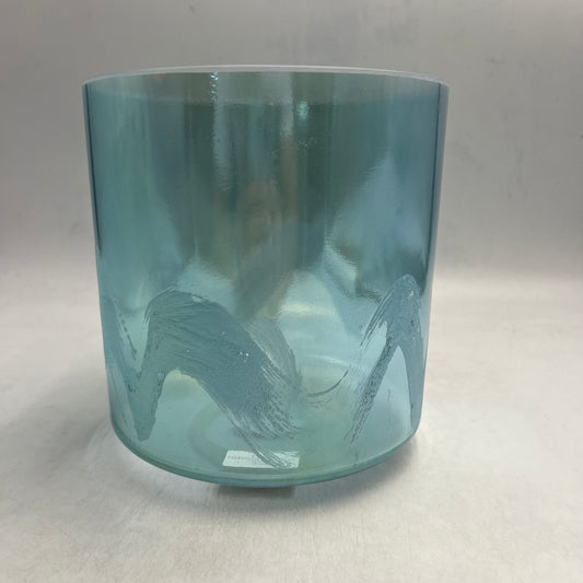 8" F#-45 Azeztulite, Aqua Aura Gold
