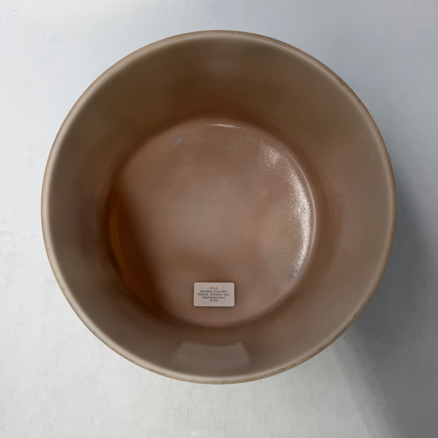 8" E-5 MONROE-UTAH HOT SPRINGS, TESSERACT SALT, AQUA AURA GOLD
