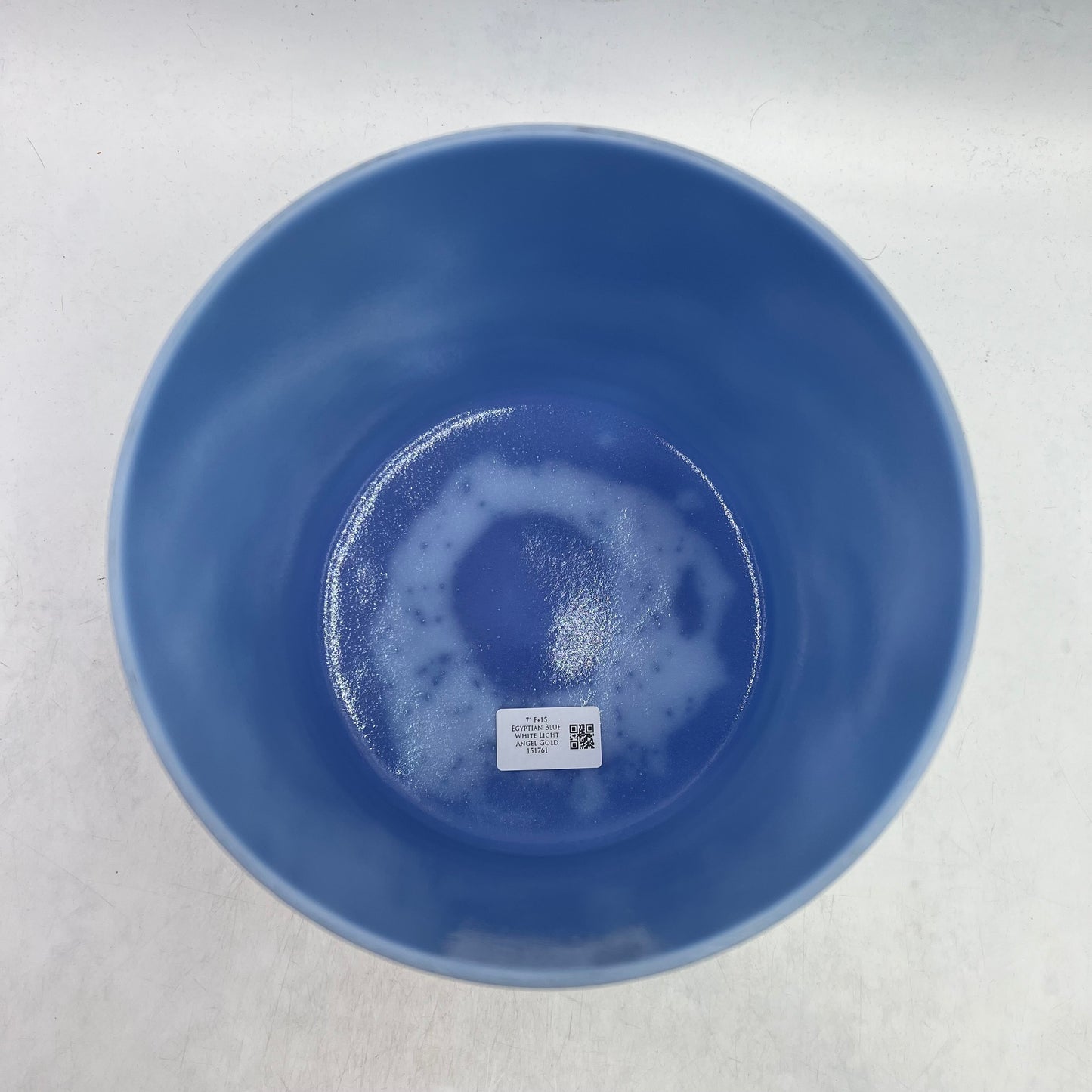 7" F+15 EGYPTIAN BLUE, WHITE LIGHT ANGEL GOLD