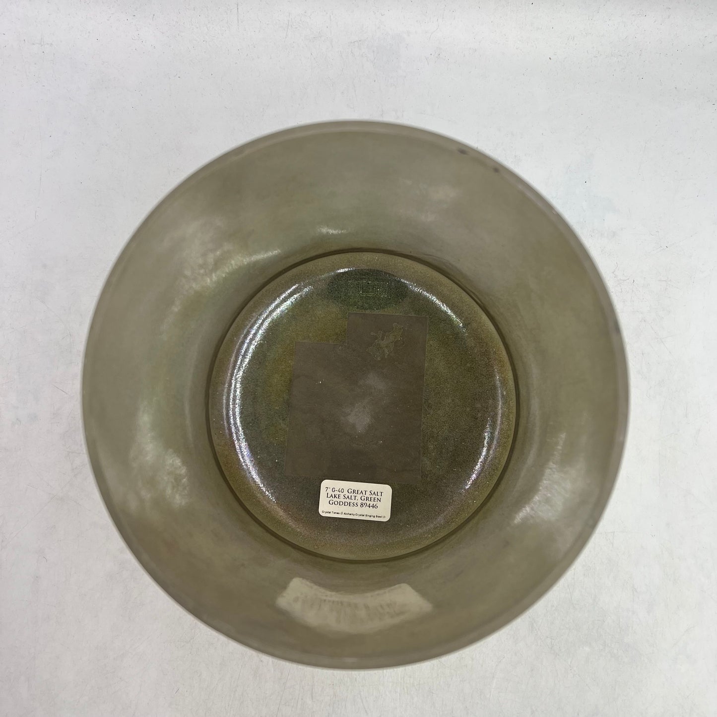 7" G-40 Great Salt Lake Salt, Green Goddess
