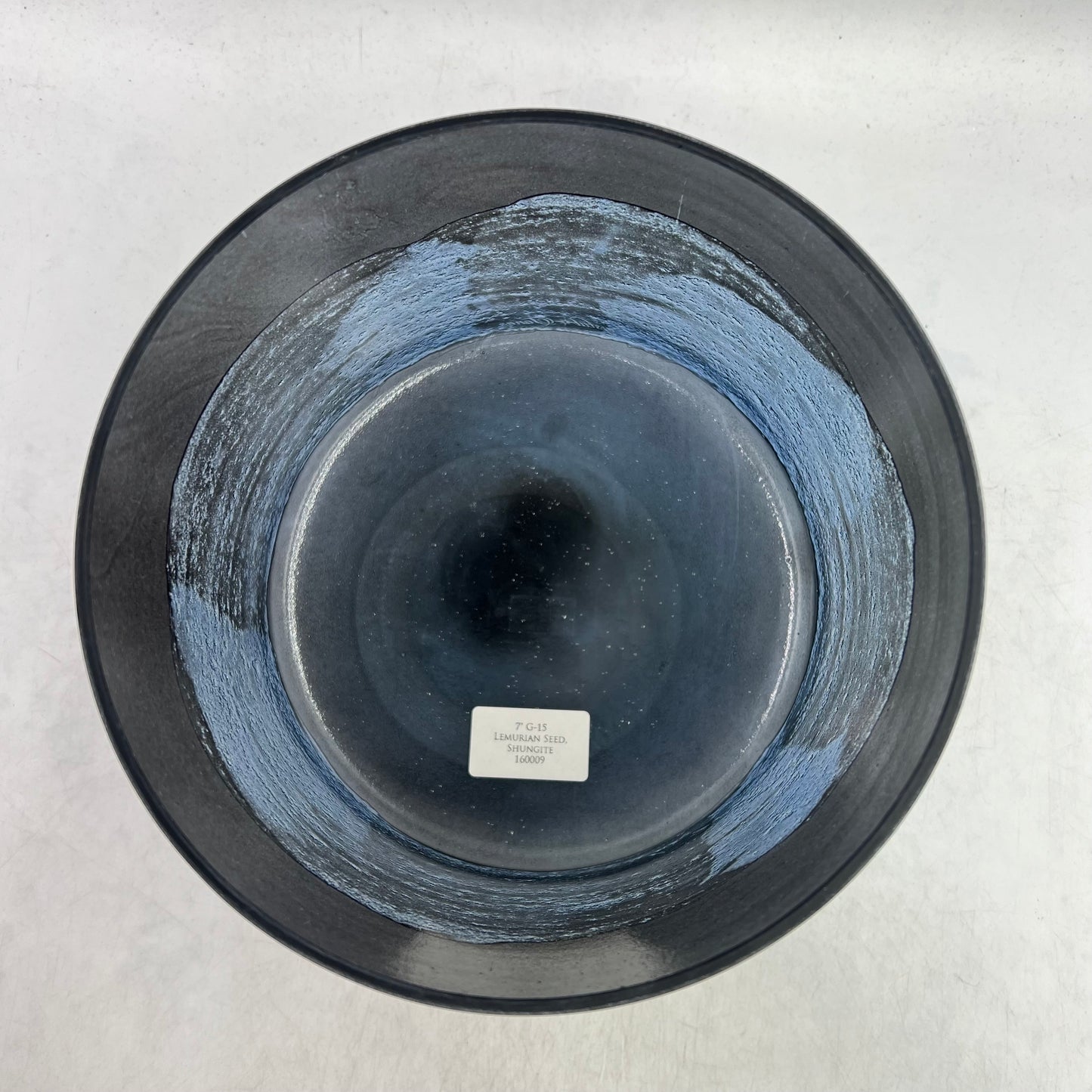 7" G-15 Lemurian Seed, Shungite