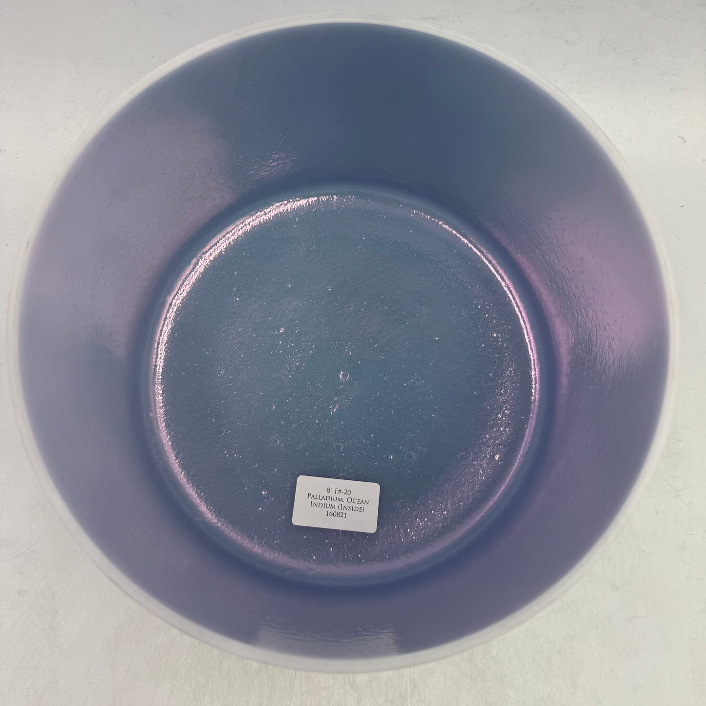 8" F#-20 PALLADIUM, OCEAN INDIUM (INSIDE)