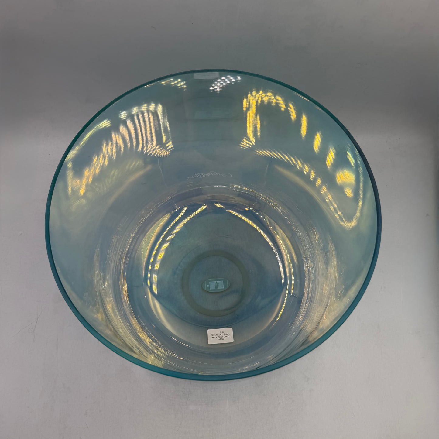 12" E-30 SUPERGRADE BOWL™️ AQUA AURA GOLD (BASE) (Copy)