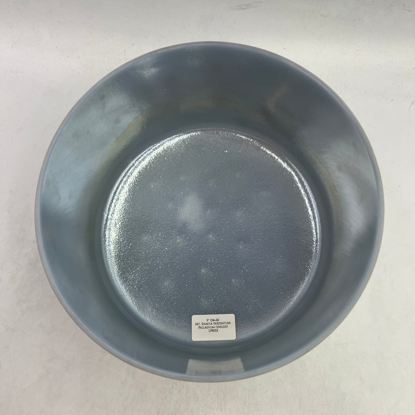9" D#+20 Mt. Shasta Serpentine Palladium (Inside)