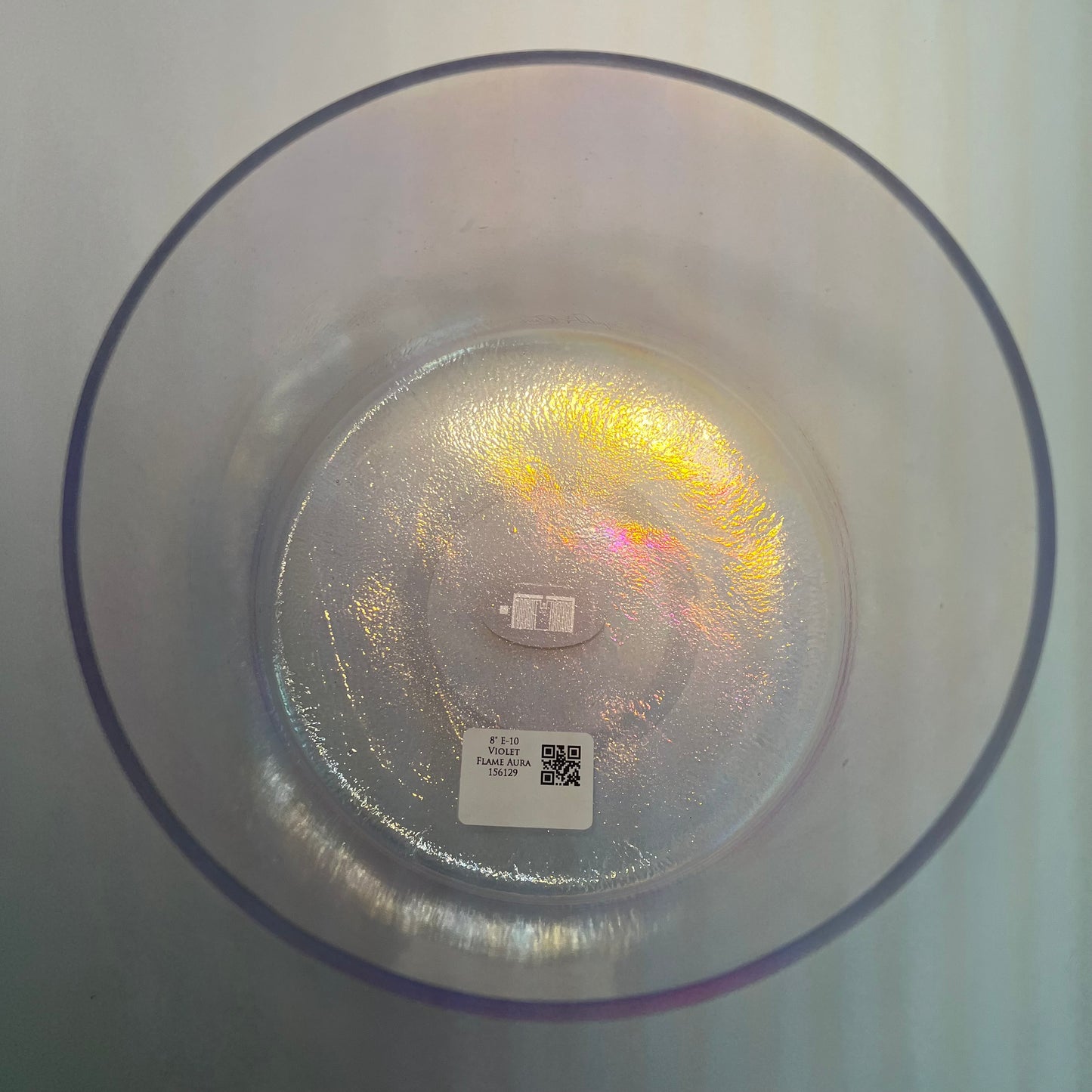 8" E-10 VIOLET FLAME AURA