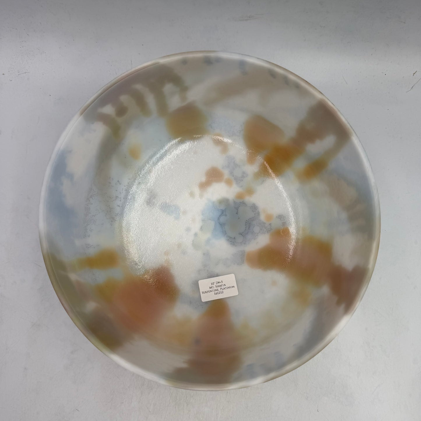 10" D#+5 Mt.Shasta Serpentine, Platinum