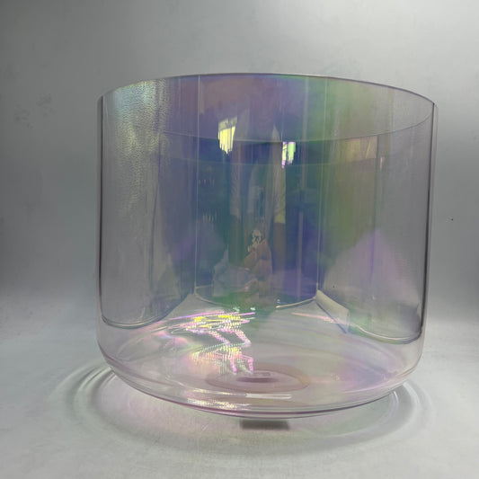 12" D#+40 Supergrade Bowl, Violet Flame Aura