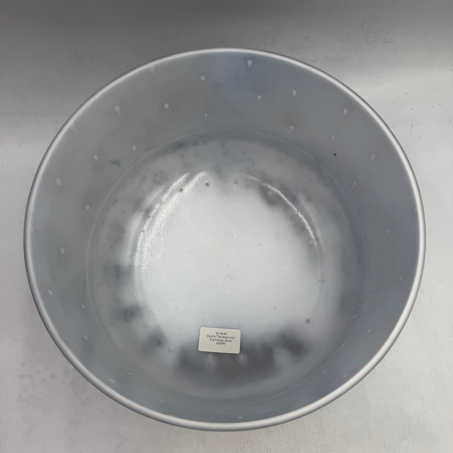 10" B+45 Black Tourmaline, Platinum (Rim)