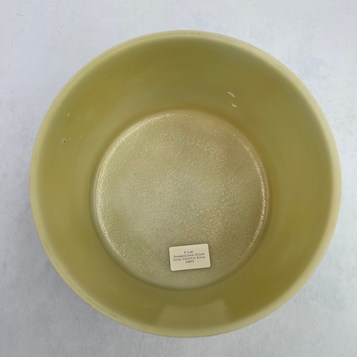 8" A-45 FRANKINCENSE, OCEAN GOLD CELESTIAL RINGS