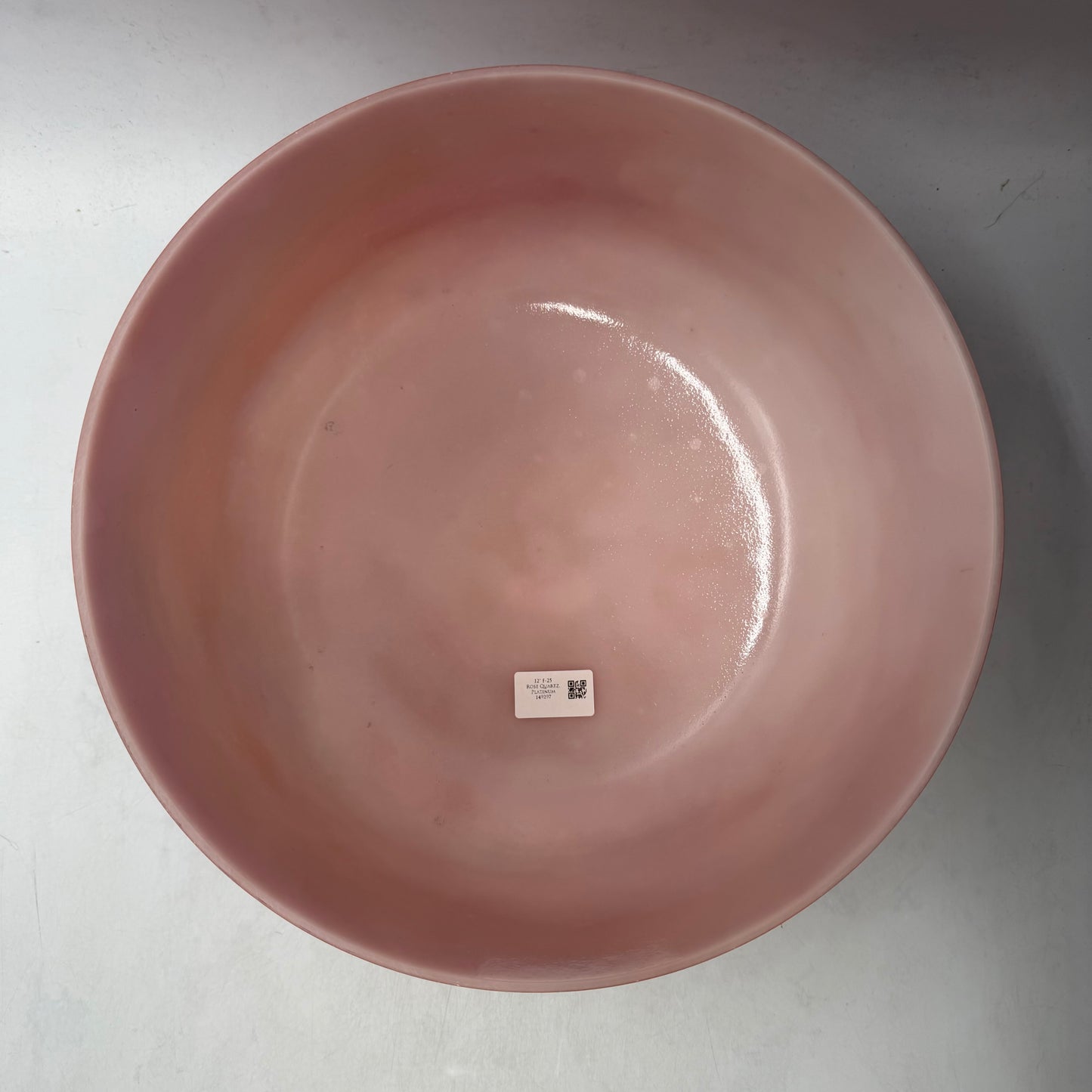 12" F-25 ROSE QUARTZ, PLATINUM