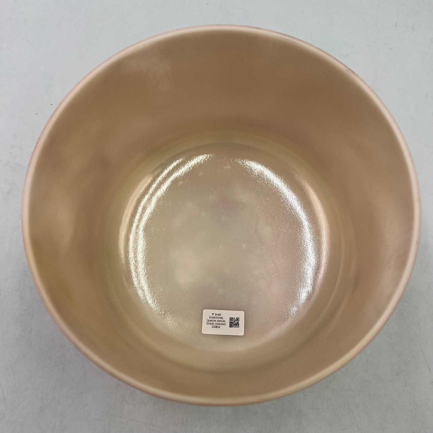 9" B+40 SUNSTONE, PLATINUM, LEMON ANGEL GOLD (Inside)