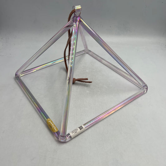 12" G#+40 Violet Flame Aura Pyramid