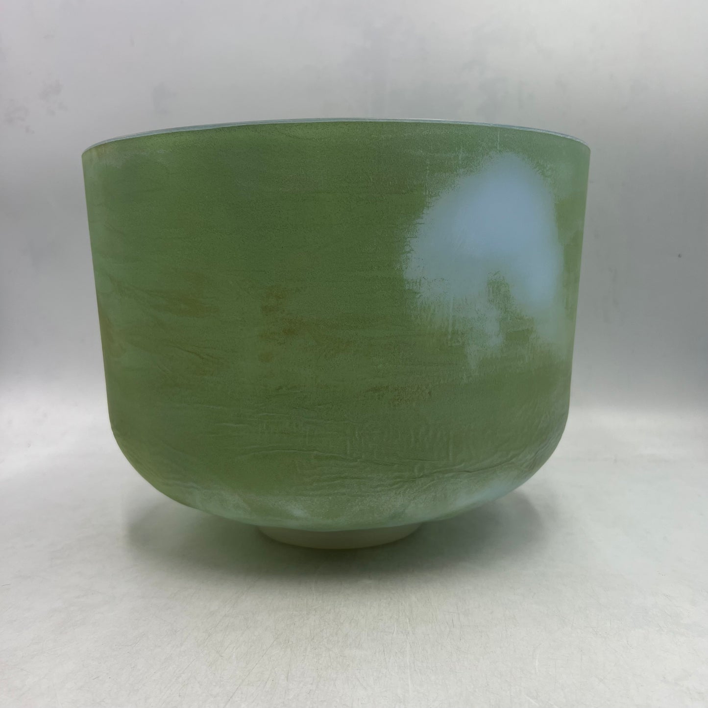12" F+10 Malachite, Frosted, Frosted Inside, Transcendent