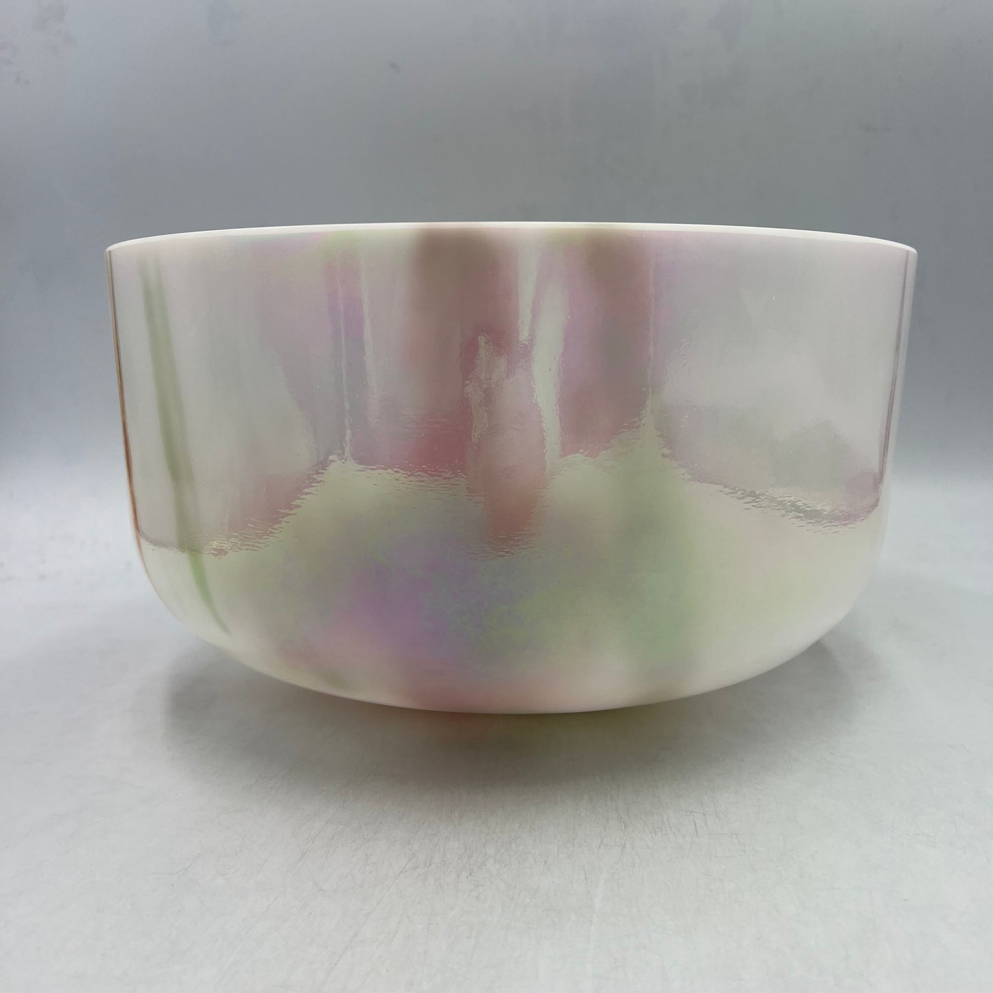 12"A+15 Mt.Shasta Serpentine, Sedona Red Rock, Platinum, Frosted Inside, Trancendent