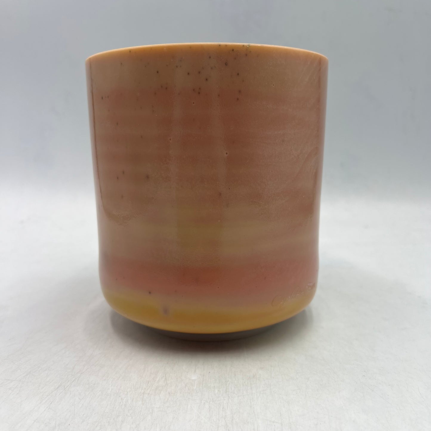 6" B-45 MONROE- UTAH HOT SPRINGS, TIBETAN QUARTZ COPPER (INSIDE), CELESTIAL RING