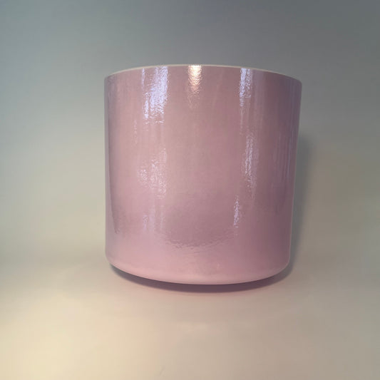 7" F+20 LAVENDER SUNSET GOLD, FROSTED INSIDE