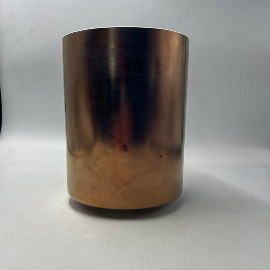 7" F+5 TIBETAN QUARTZ COPPER TALL BOWL