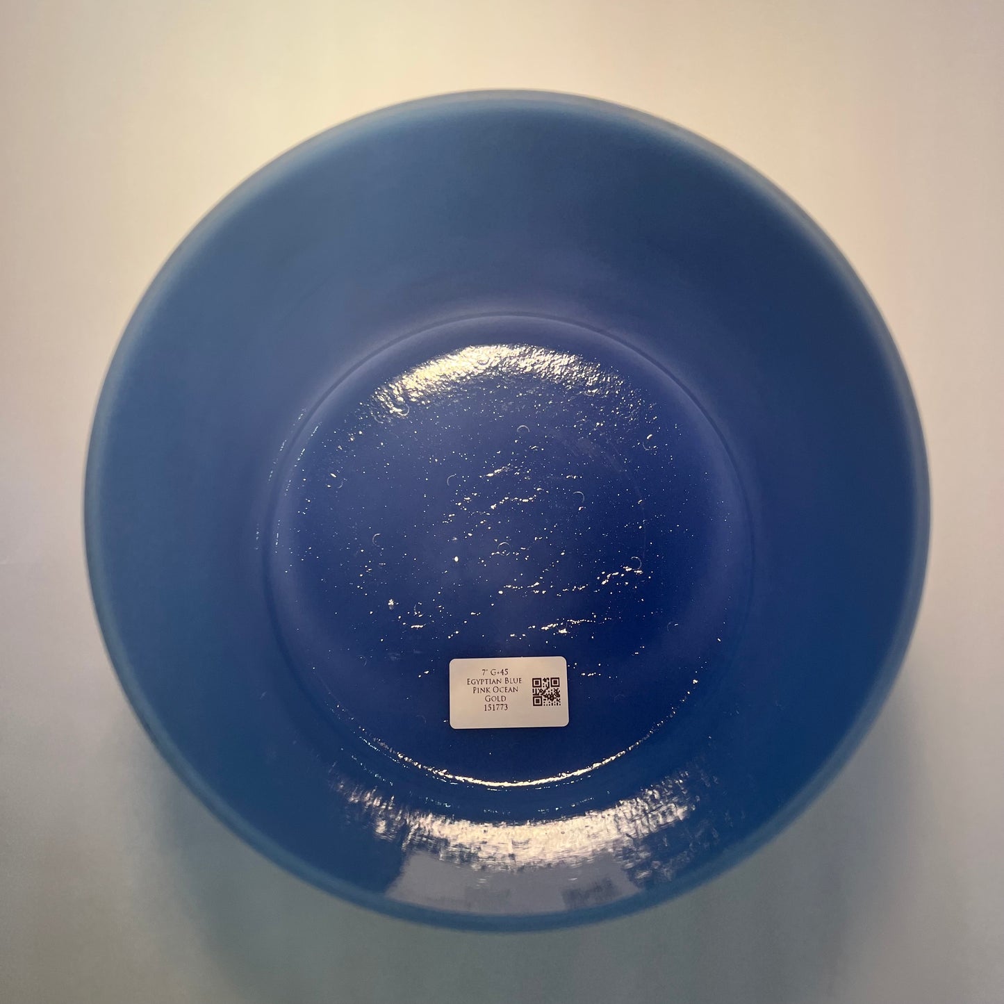 7" G+45 EGYPTIAN BLUE, PINK OCEAN GOLD