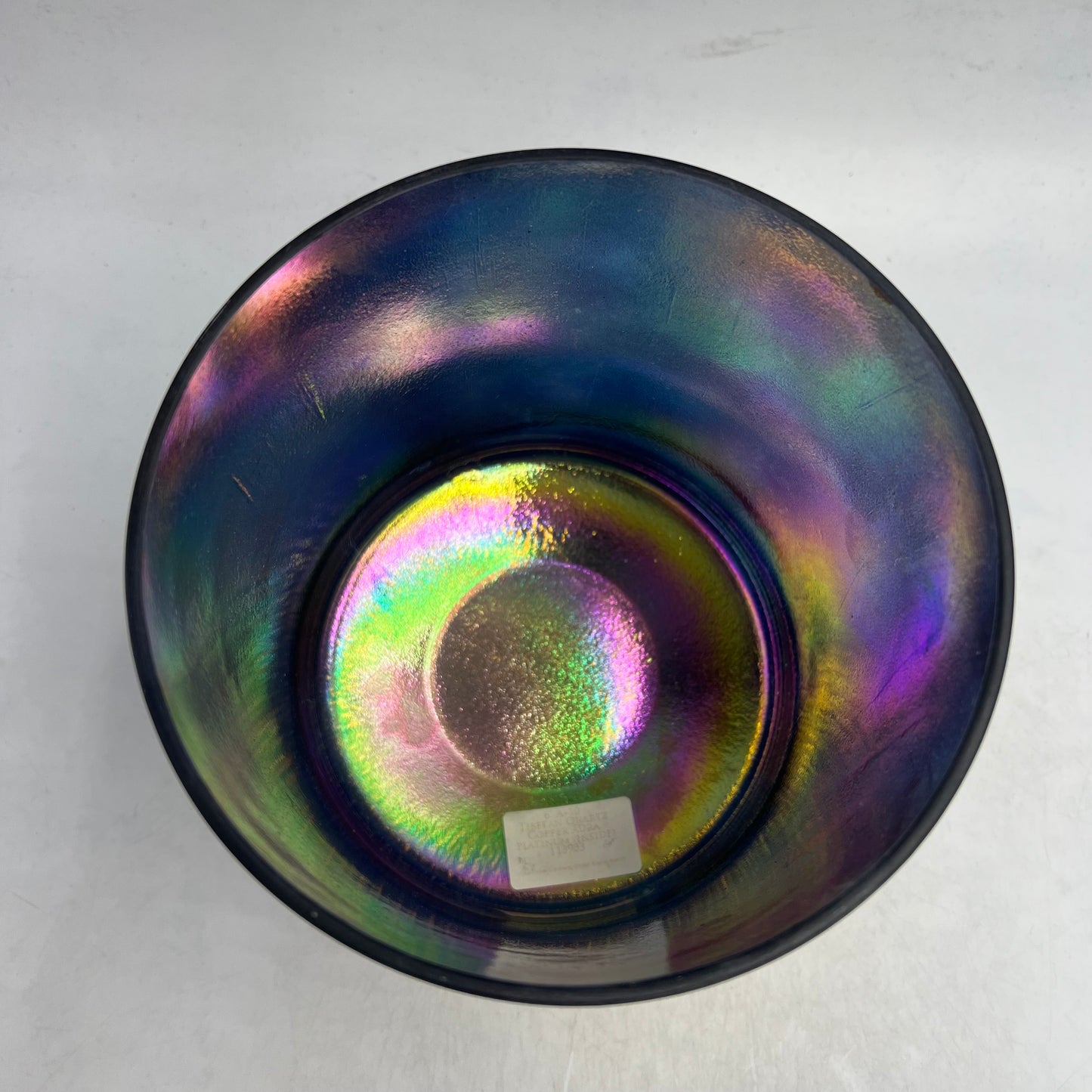 6" A+10 Tibetan Quartz Copper Aura, platinum (inside)