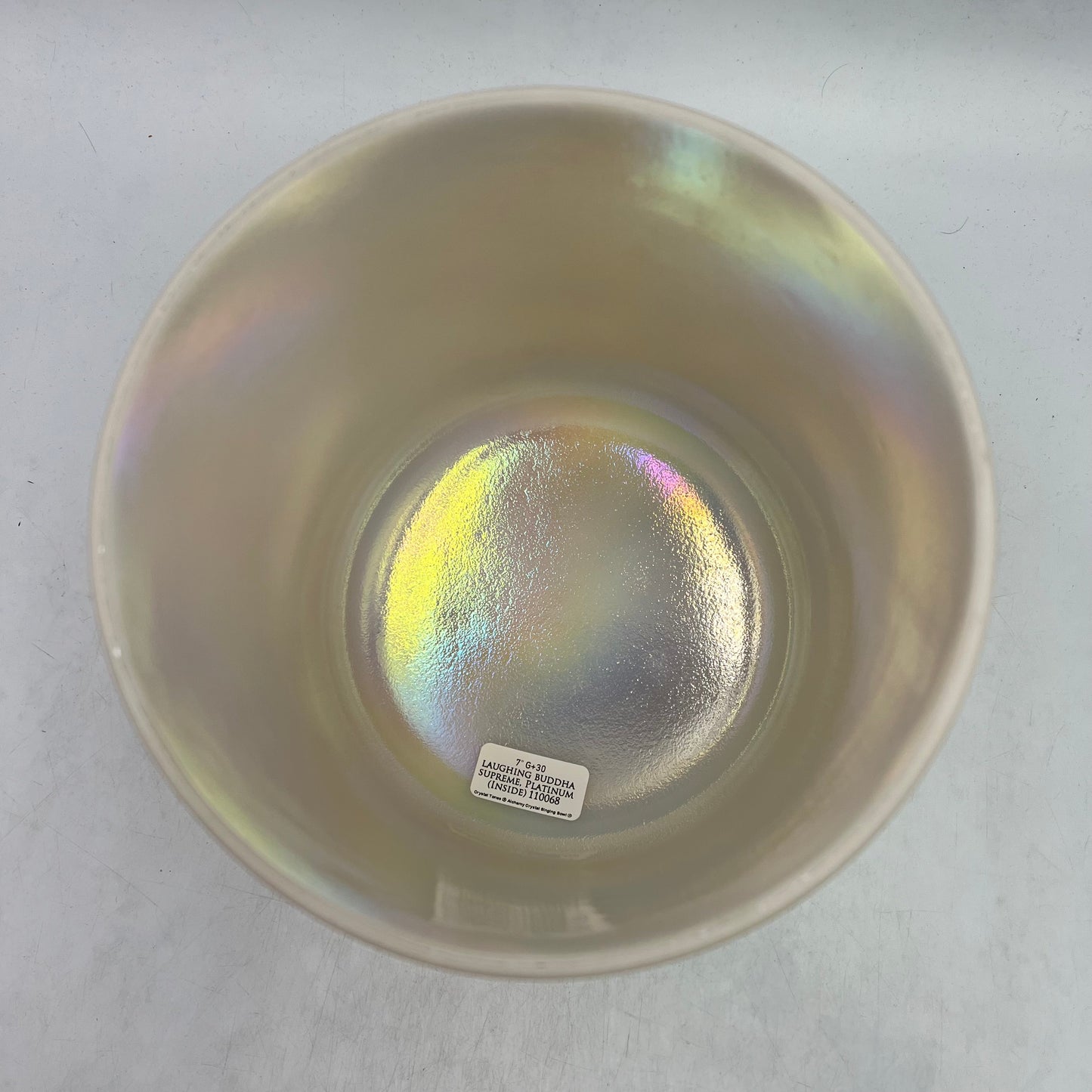 7" G+30 LAUGHING BUDDHA SUPREME, PLATINUM (INSIDE) BOWL